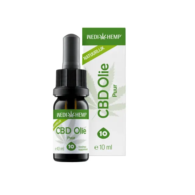 Wedihemp Puur 10% CBD olie 10ml