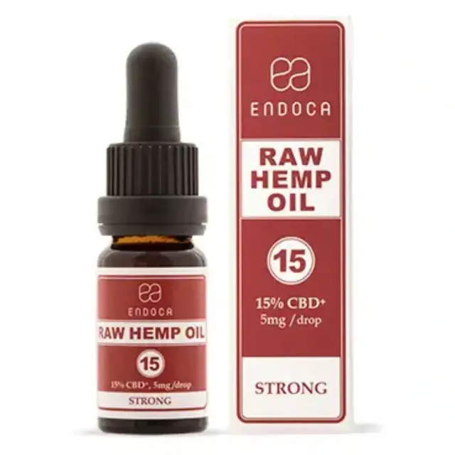 Endoca Raw 15% CBD olie 10ml