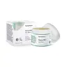 Een potje Weldadige CBD balsem van Hemptouch naast de verpakking, waardoor de natuurlijke ingrediënten en het formaat van 50 ml van het product worden benadrukt. miniatuur