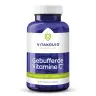 Fles Vitakruid - Gebufferde Vitamine C® met 90 veganistische capsules, met ingrediënten zoals mangaan, koper, zink OPC, L-glutathion en quercetine. miniatuur