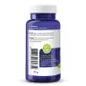 Blauwe supplementfles met een label met tekst in het Nederlands. Het bevat een recyclingsymbool en contactgegevens voor de klantenservice. De fles heeft een 70g gewichtslabel. miniatuur