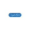 Het blauwe ovale logo "OptiMSM" met witte tekst is geassocieerd met OsiMagnesium – Good Night Melatonin Body Lotion (100ml). miniatuur