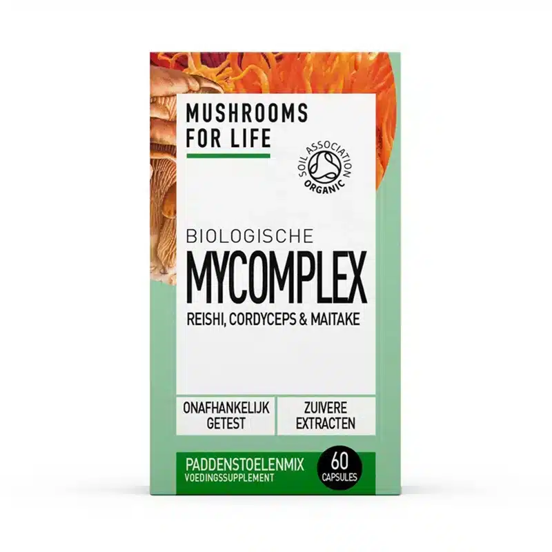 MushroomsForLife - Biologische paddenstoel MyComplex Capsules (60 stuks)